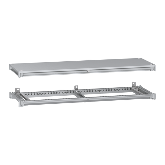 Schneider Electric-NSYSFNC124-PanelSeT SFN Kit - cadre supérieur et inférieur - 1200x400 mm (Hxl)