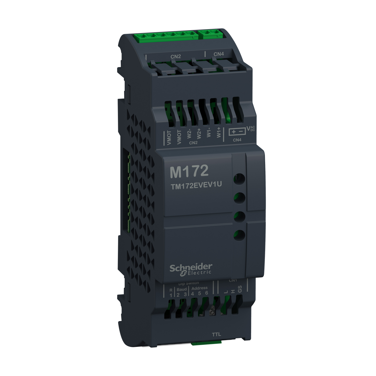 Schneider Electric-TM172EVEV1U-Modicon-M172 EEVD-Unipolaire-Contrôleur de détenteur unique-taille 2 DIN-CAN