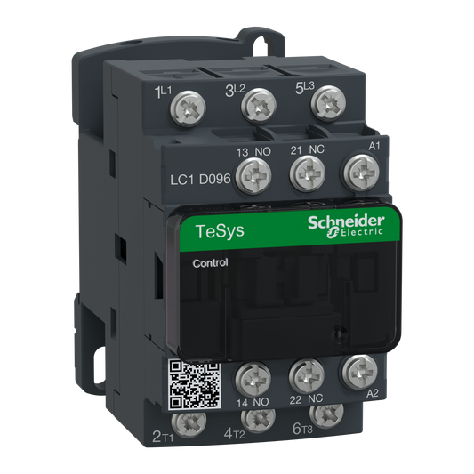 Schneider Electric-LC1D096B7-TeSys LC1D - contacteur - 3P - AC-3 440V - 9A - bobine 24Vca