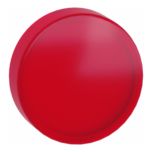 Schneider Electric-ZBV0143-Harmony - cabochon lisse - pour voyant DEL - Ø22 - rouge