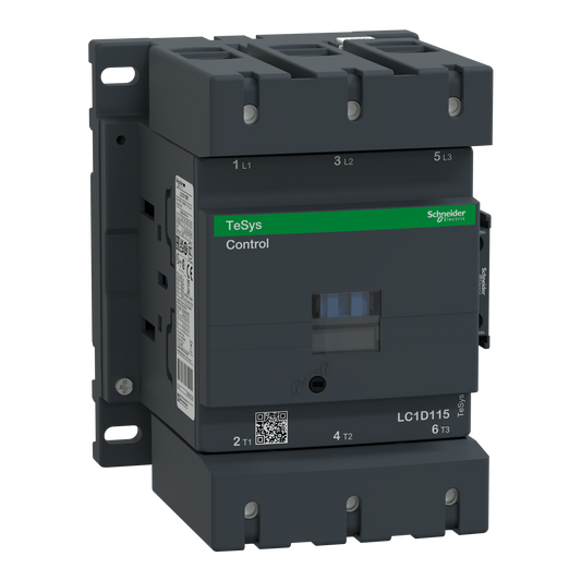 Schneider Electric-LC1D115B7-TeSys LC1D - contacteur - 3P - AC-3 440V - 115A - bobine 24Vca