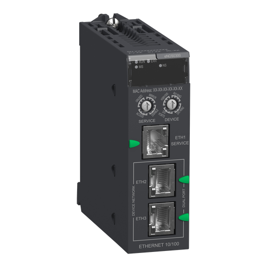 Schneider Electric-BMENOS0300-Switch Ethernet intégré X80 pour architectures M580
