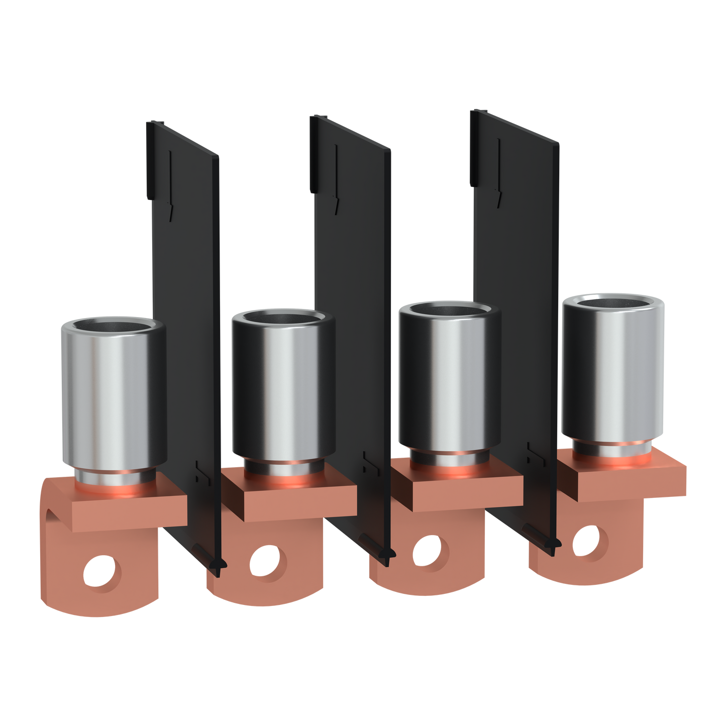 Schneider Electric-TPSCON62-TransferPacT TA630 - 4 cosses à sertir câble Alu 240mm² - séparateur de phases