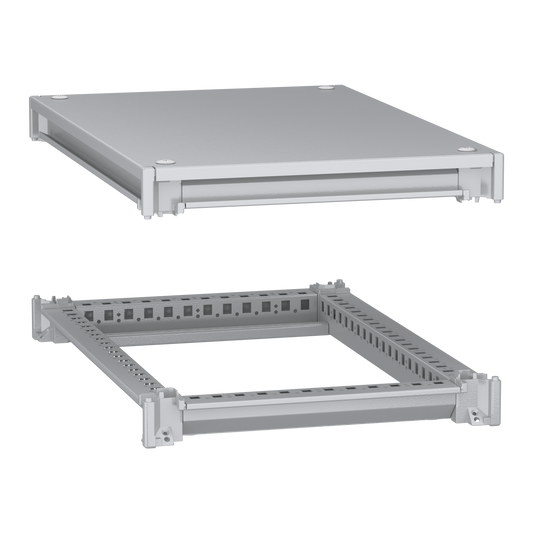 Schneider Electric-NSYSFNC46-PanelSeT SFN Kit - cadre supérieur et inférieur - 400x600 mm (Hxl)