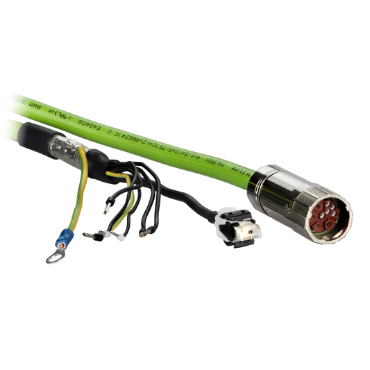 Schneider Electric-VW3ED143R500-Lexium - Câble OMC - pour servo SH3 - 1 Cable - 1.5mm² - M23 - 50m