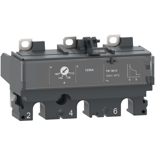 Schneider Electric-C103TM080-ComPacT NSX - Déclencheur magnéto-thermique - TM-D 80A - 3P3D pour NSX100