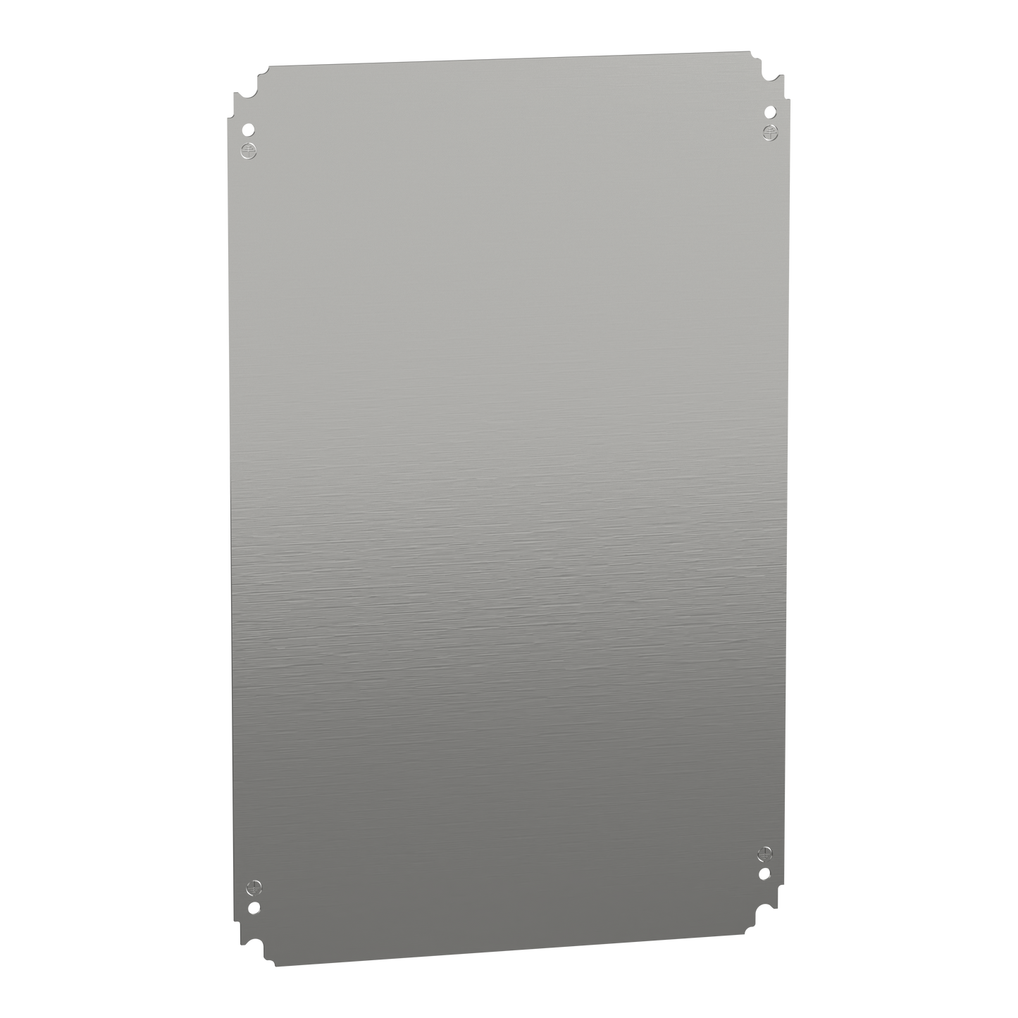 Schneider Electric-NSYMM64-PanelSeT - Thalassa - châssis plein - acier galva. - pour coffret H=600xL=400mm