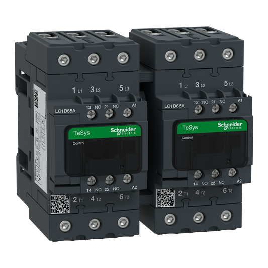 Schneider Electric-LC2D65AFE7-TeSys D - contacteur inverseur Everlink - 3P - AC-3 - 440V - 65A - bobine 115V