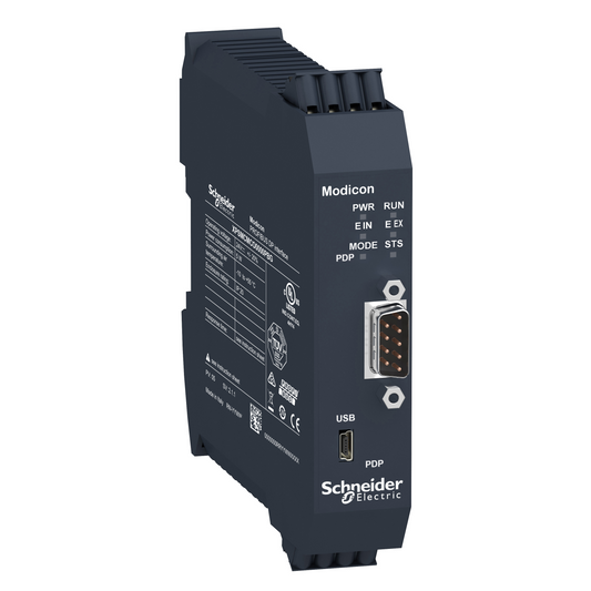 Schneider Electric-XPSMCMCO0000PBG-Preventa XPSMCM - module Profibus DP - connecteur à ressort
