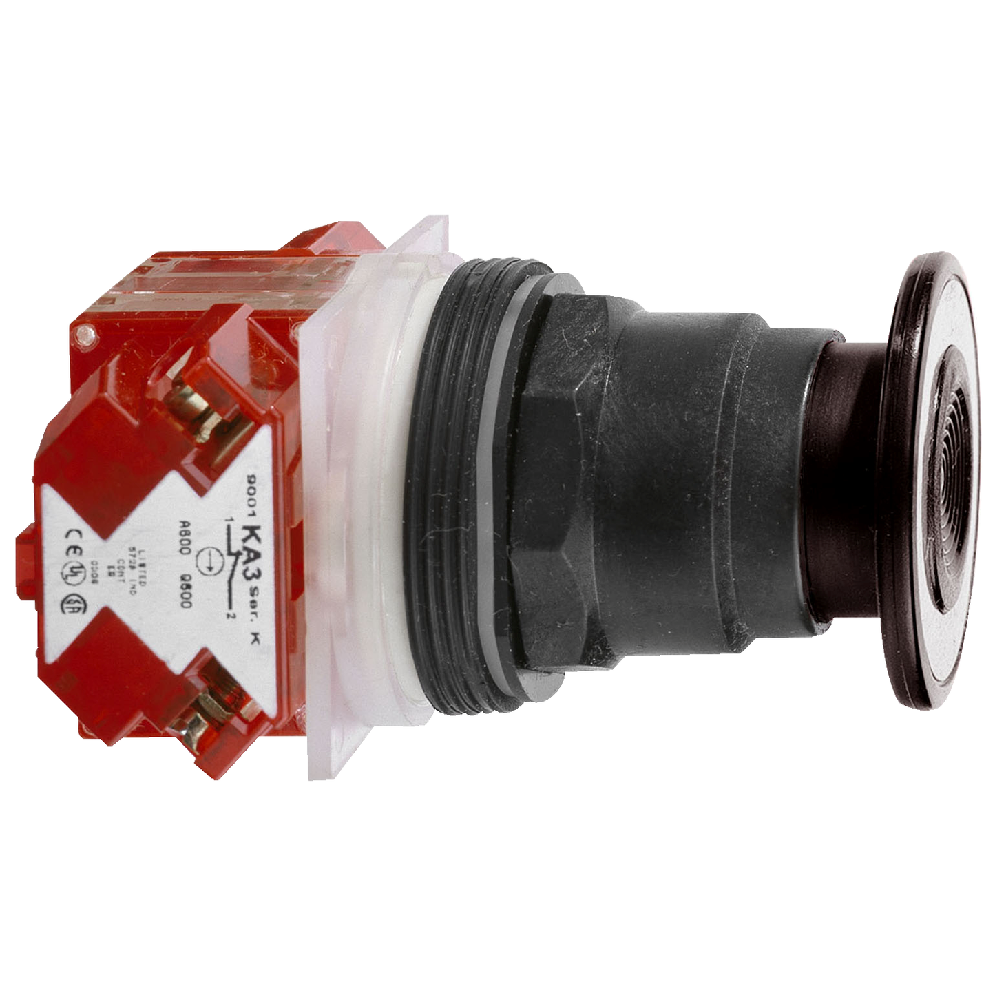 Schneider Electric-9001SKR9BH13-Harmony 9001SK - arrêt d'urgence - Ø30 - noir - coup-de-poing Ø41 - 2 positions