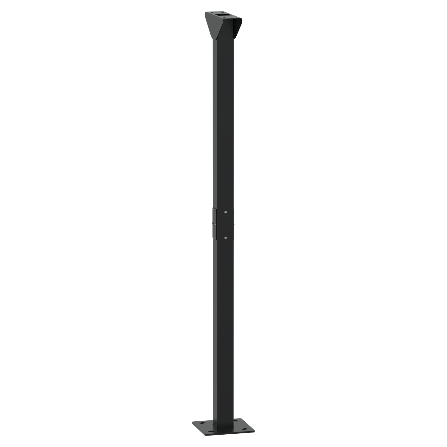 Schneider Electric-KEV0400CP2400B-Canalis EV - pilier de borne de recharge - 2400mm - Noir - RAL9005