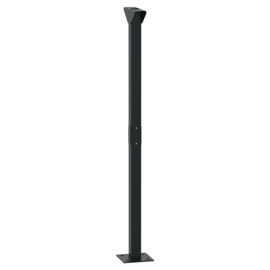 Schneider Electric-KEV0400CP2400B-Canalis EV - pilier de borne de recharge - 2400mm - Noir - RAL9005