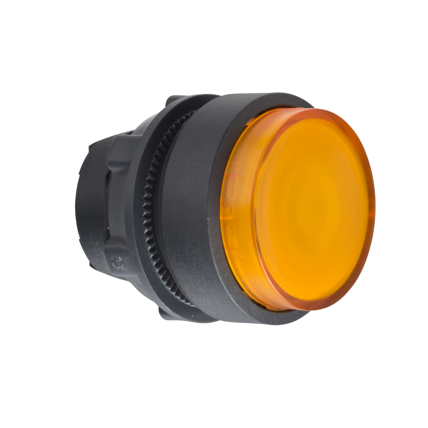 Schneider Electric-ZB5AW15-Harmony XB5 - tête bouton poussoir lumineux BA9s - Ø22 - dépassant - orange