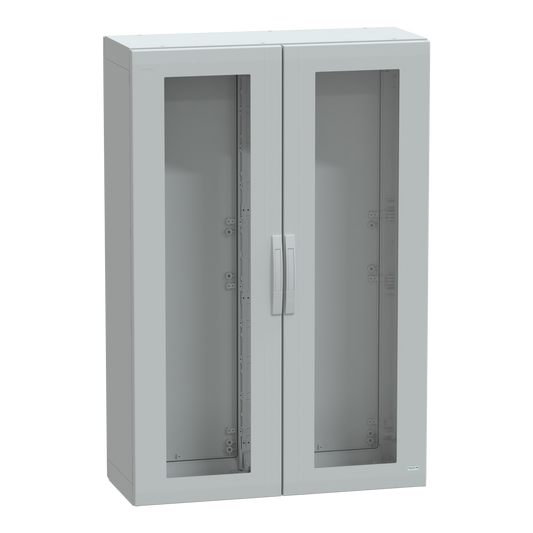 Schneider Electric-NSYPLA15104TG-Thalassa - Armoire polyester 1500x1000x420 - IP65 - vitrée Ral 7035