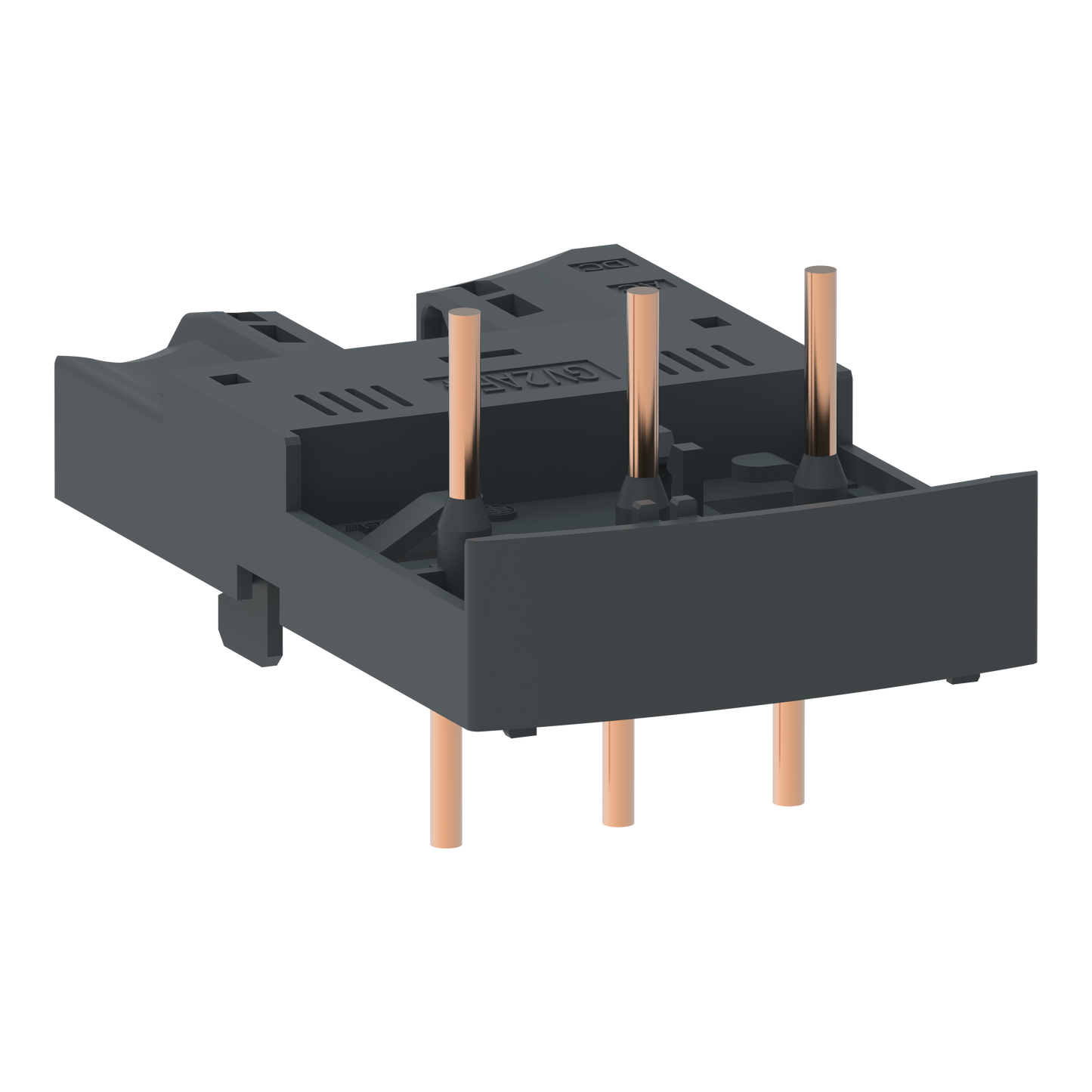 Schneider Electric-GV2AF4-TeSys GV - bloc de raccordement - entre GV2 monté sur LAD311 & cont. LC1D09..D38