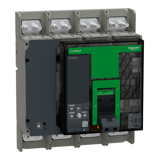 Schneider Electric-C160H450FM-ComPacT NS1600H - disjoncteur - MicroLogic 5.0 1600A - 4P - 70kA - fixe - manuel