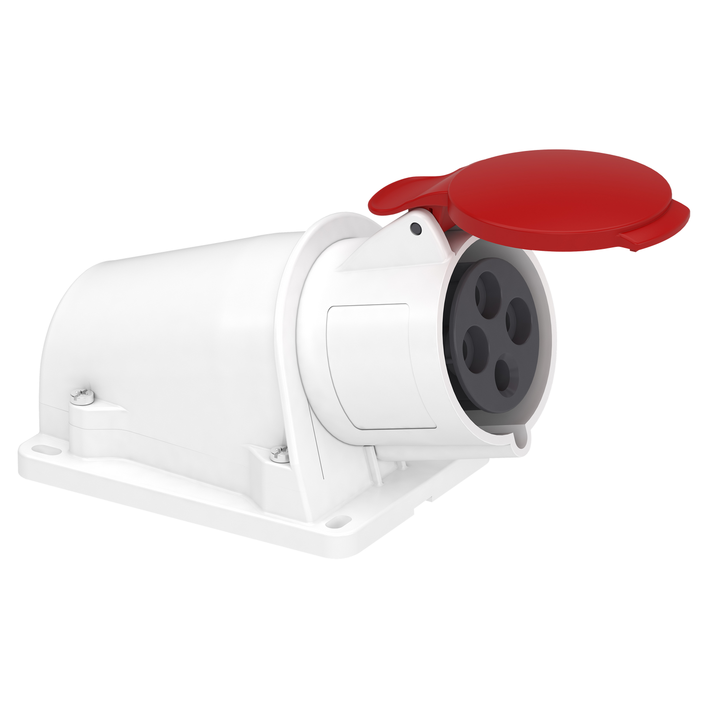 Schneider Electric-PKF32W434-Socle prise BT saille inclinée, connexion vis, IP44, 32 A 3P+T 380-415 V