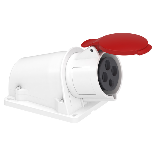 Schneider Electric-PKF32W434-Socle prise BT saille inclinée, connexion vis, IP44, 32 A 3P+T 380-415 V