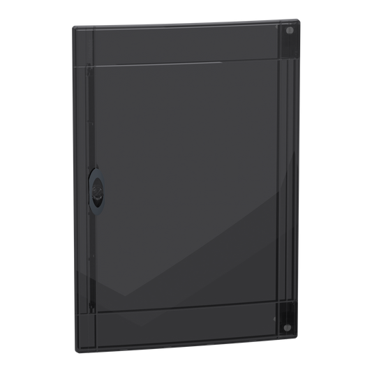 Schneider Electric-LVSXDS318-PrismaSeT XS - Porte fumée RAL9003 pour coffret encastré 3 rangées 18 modules