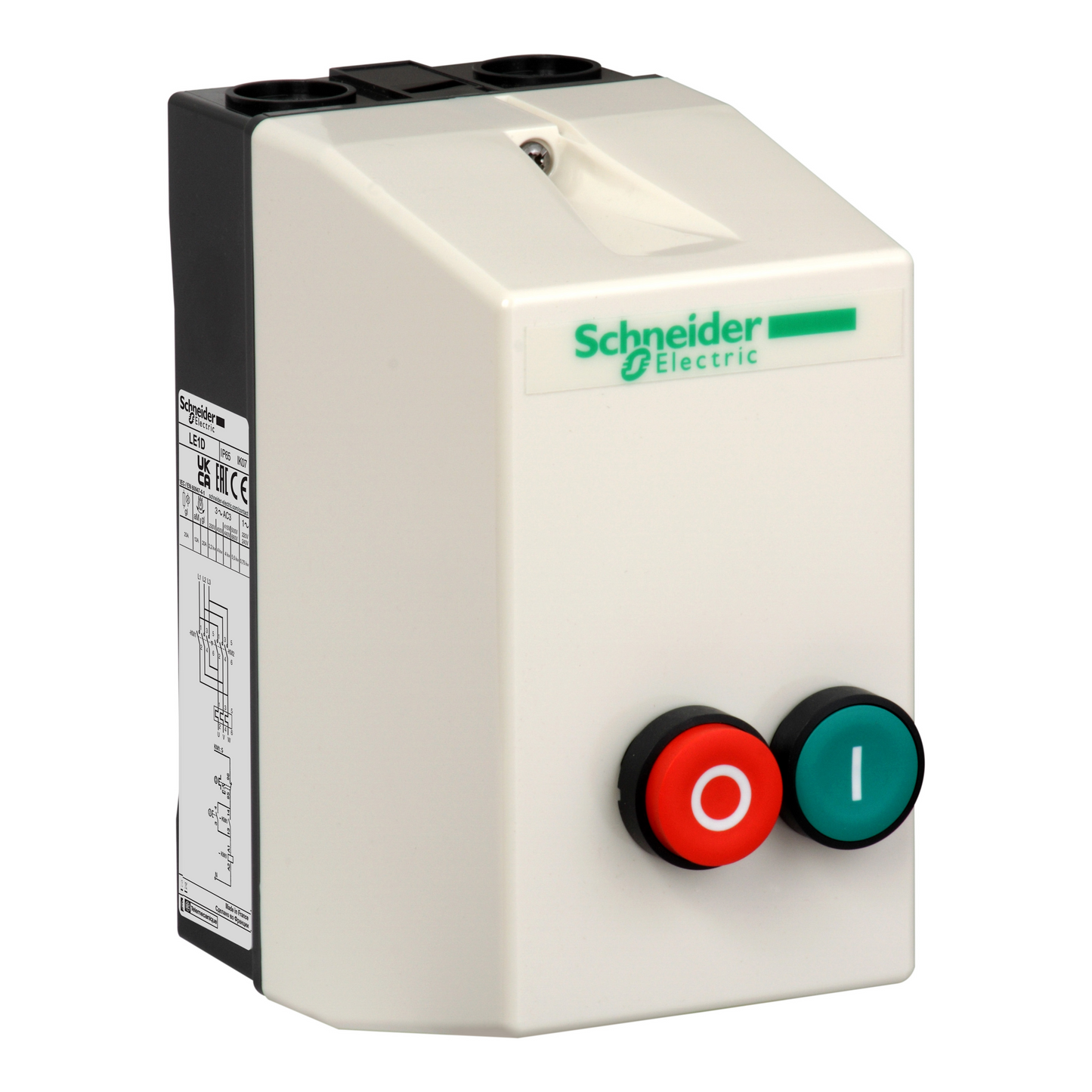 Schneider Electric-LE1D09V7-TeSys LE1D - démarreur en coffret - 9A - bobine 400Vca