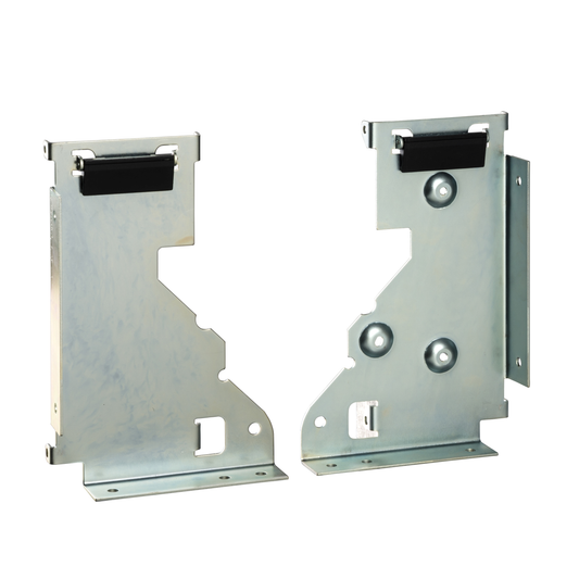 Schneider Electric-64908-ComPacT NS - 2 équèrres support fixation sur plancher - fixe - pour NS630-1600