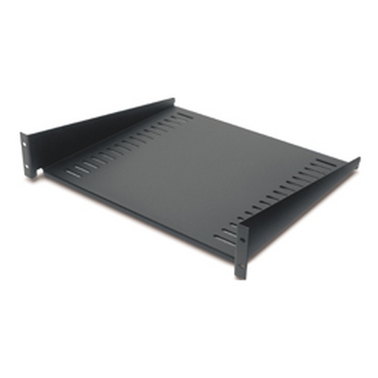 APC-AR8105BLK-NetShelter - Plateau fixe cantilever - 50lbs/23kg - 2U - 89x483x406mm - Noir