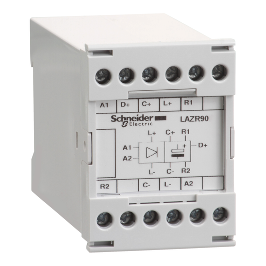 Schneider Electric-LAZR90M-TeSys D - dispositifs d'ouverture temporisée capacitifs 220..240V 50/60Hz