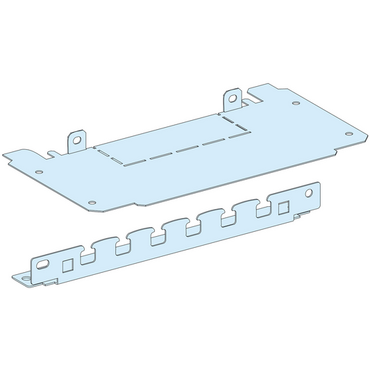 Schneider Electric-LVS08888-PrismaSeT G - Plaque passe-câbles pour socle d'armoire - L300