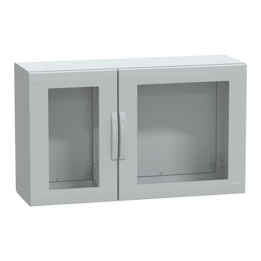 Schneider Electric-NSYPLA7124TG-Thalassa - Armoire polyester 750x1250x420 - IP65 - vitrée Ral 7035