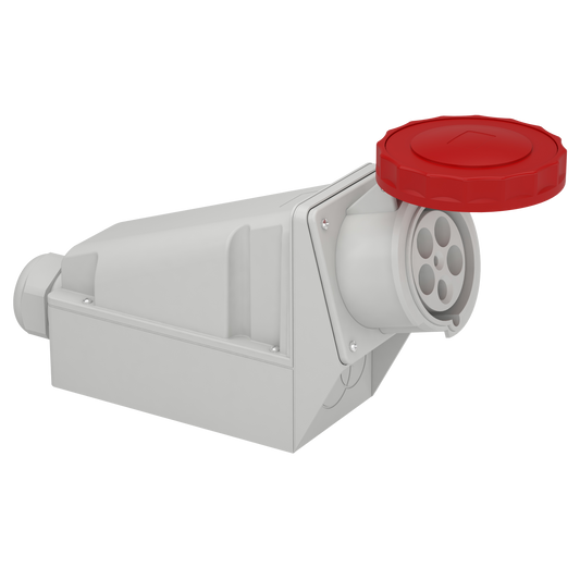 Schneider Electric-81195-Mureva - socle de prise industrielle - 125 A - 3P+N+T - 380..415V CA - IP 67