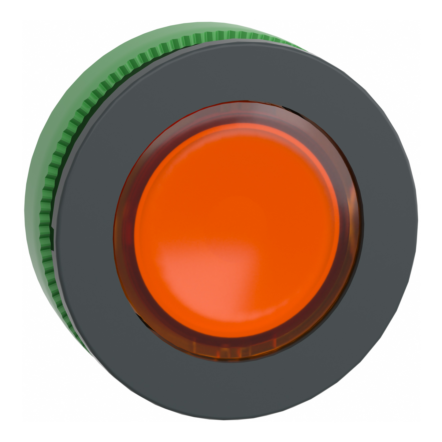 Schneider Electric-ZB5FW353-Harmony XB5 - tête bouton poussoir lum DEL - flush - orange
