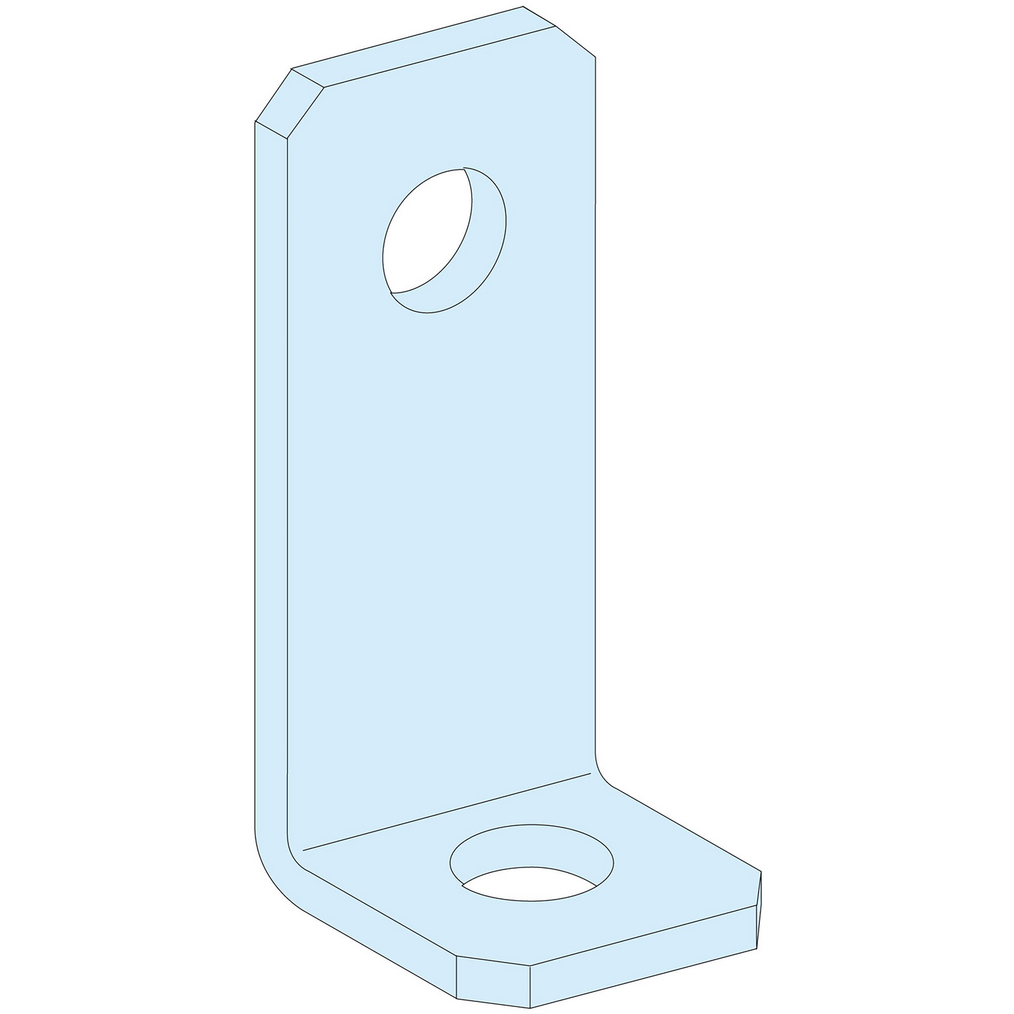 Schneider Electric-LVS03580-PrismaSeT P - 4 equerres + vis