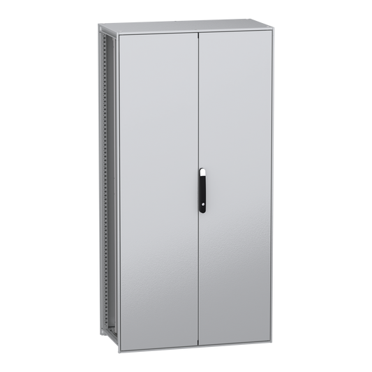 Schneider Electric-NSYSFN2010502DP-PanelSeT SFN - cellule - 2 portes - avec châssis - assemblé - 2000x1000x500 mm