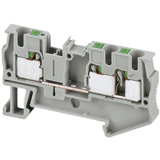 Schneider Electric-NSYTRP43-Borne push-in - passant - 3 points - 4mm² - gris