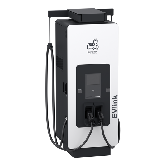 Schneider Electric-EVD1S180TBB-Evlink Pro DC 180 kW-2 prises : 1xCCS2 + 1xCCS2-6 modules de 30 kW