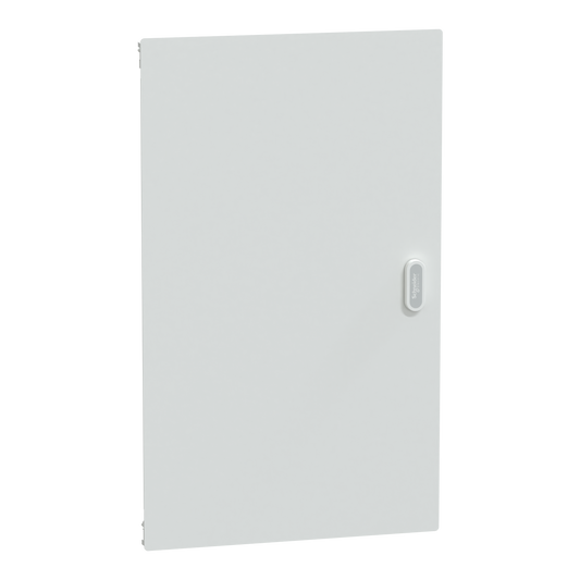 Schneider Electric-LVSSDP524-PrismaSeT S - Porte blanche pour coffret 5 rangées 24 modules