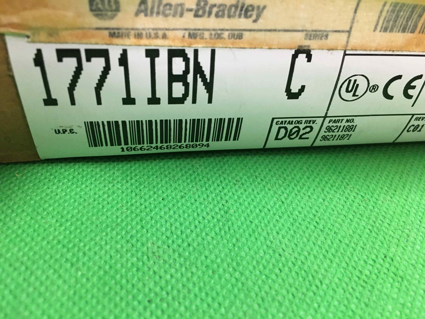 Allen-Bradley-1771IBNC REVD02/1771IBNCREVD02