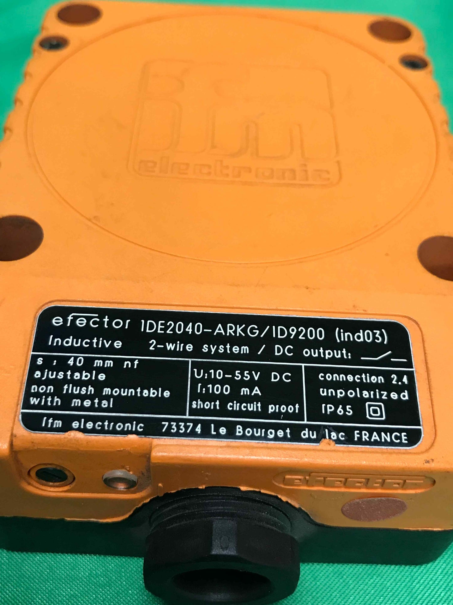 IFM ELECTRONIC-1DE2040-ARKG/1DE2040ARKG