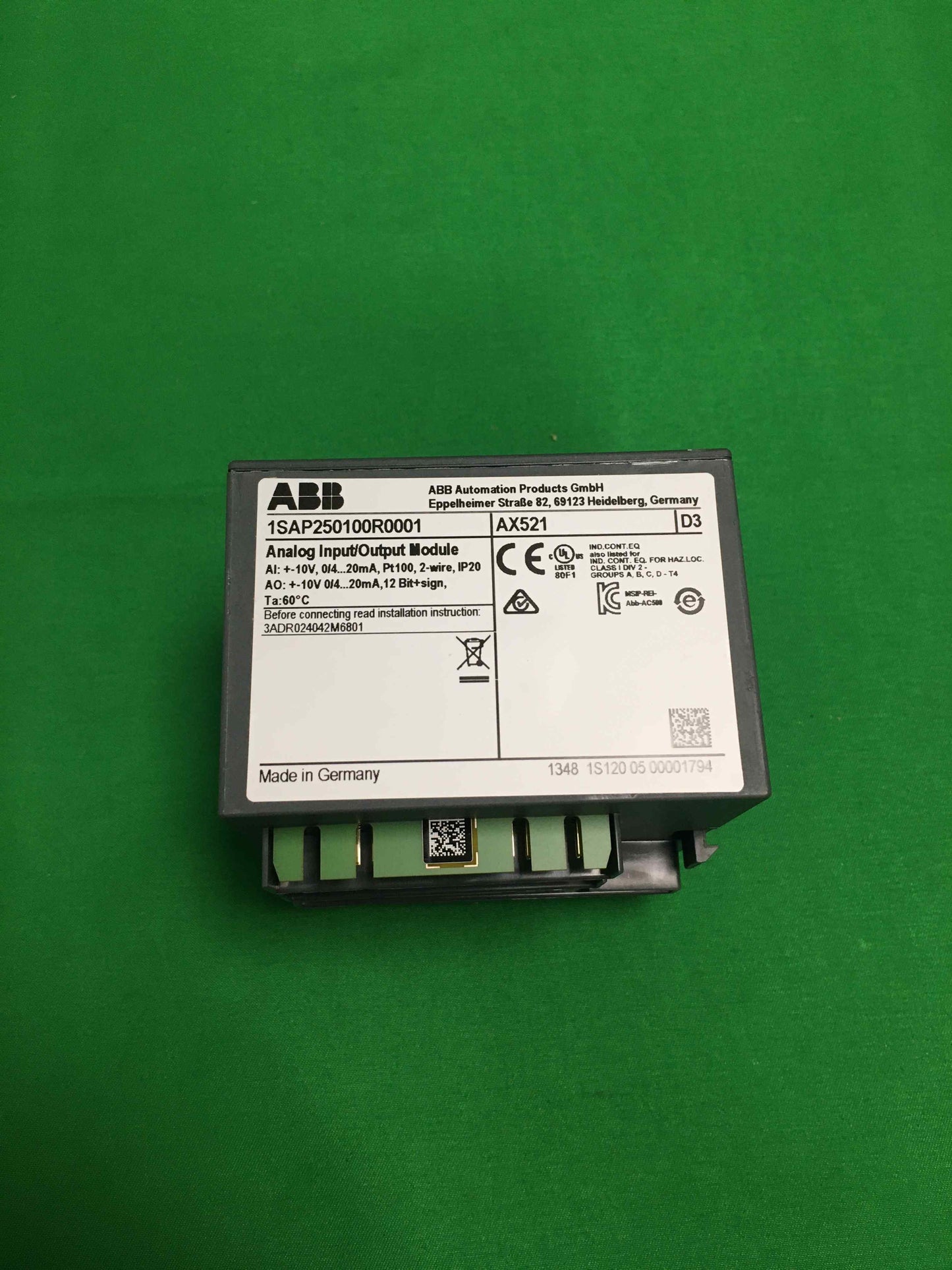 ABB-1SAP250100R0001/1SAP250100R0001