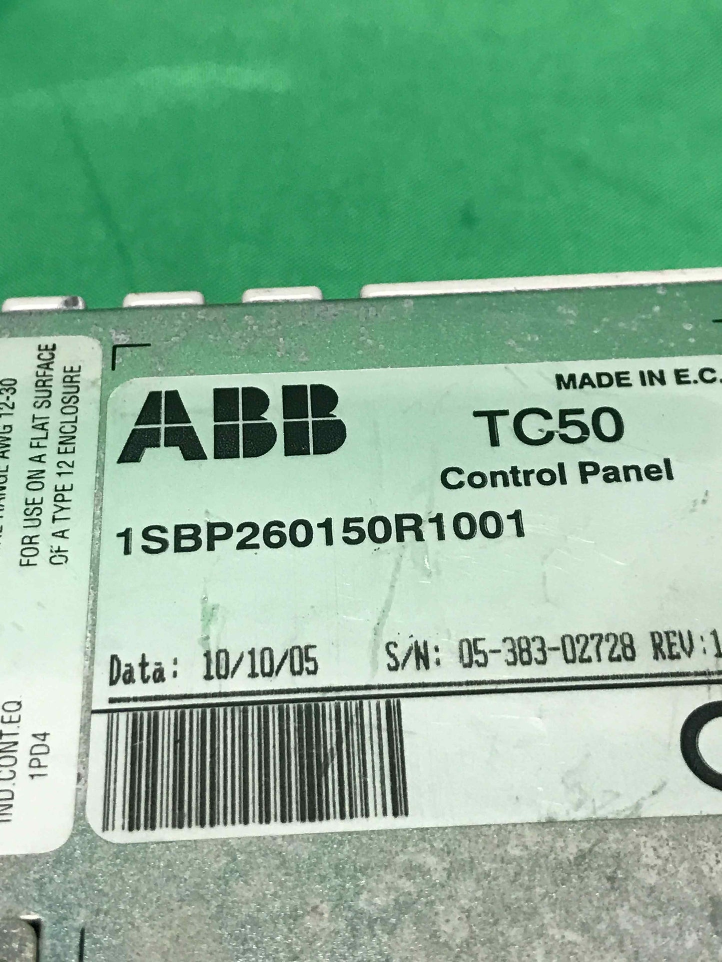 ABB-1SBP260150R1001/1SBP260150R1001