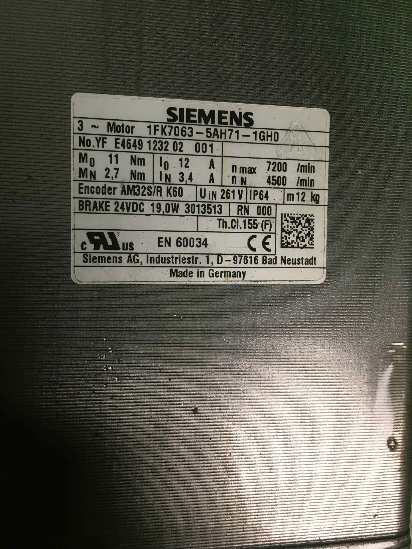 Siemens-1FK7063-5AH71-1GH0/1FK70635AH711GH0