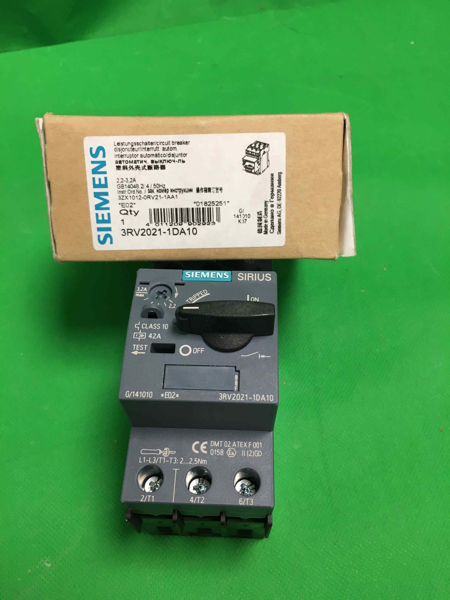 Siemens-3RV2021-1DA10/3RV20211DA10