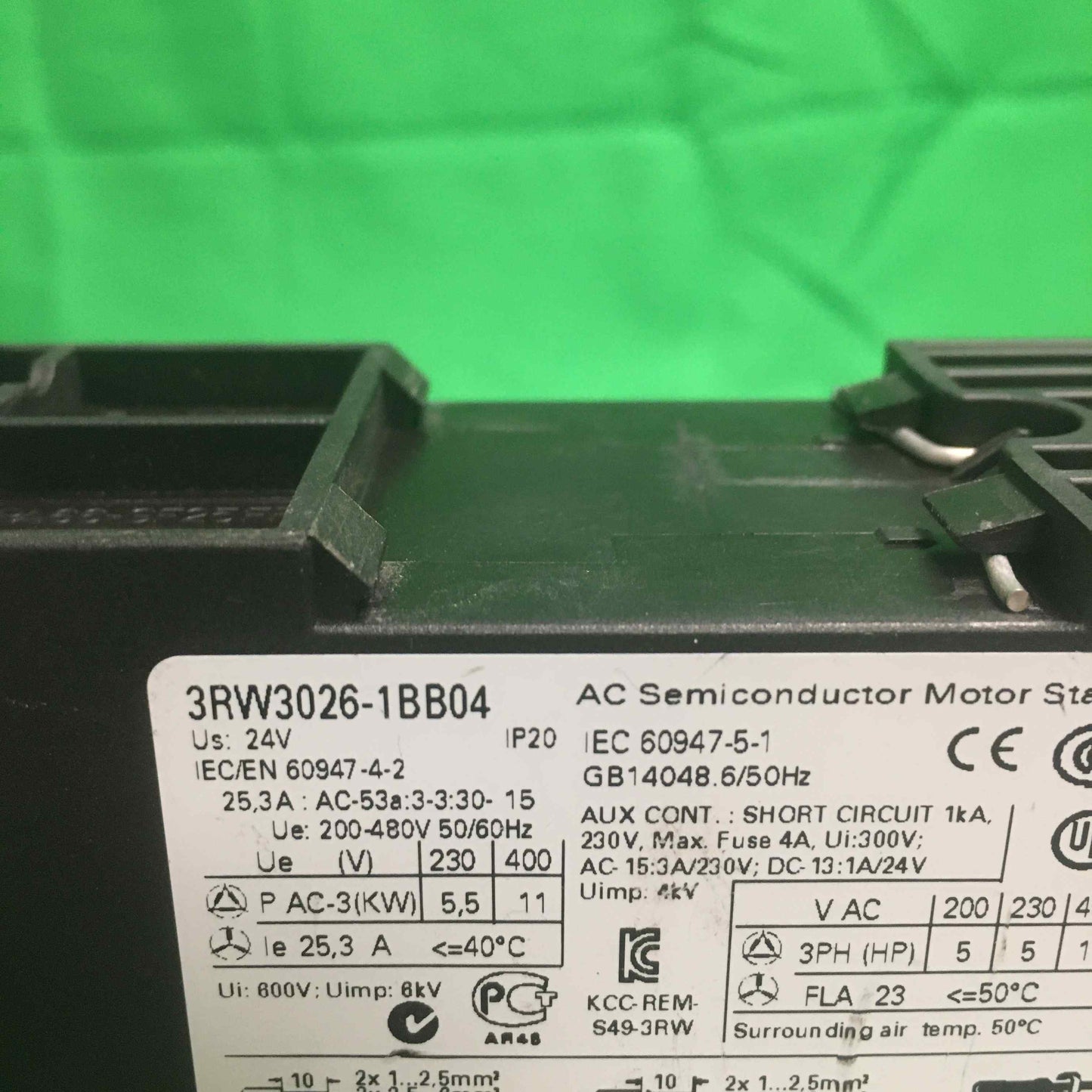 Siemens-3RW3026-1BB04/3RW30261BB04