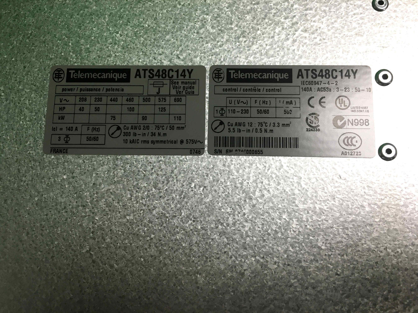 Schneider Electric-ATS48C14Y/ATS48C14Y