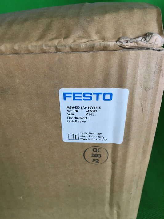 Festo-MS6-EE-1 2-10V24-S/MS6EE1210V24S