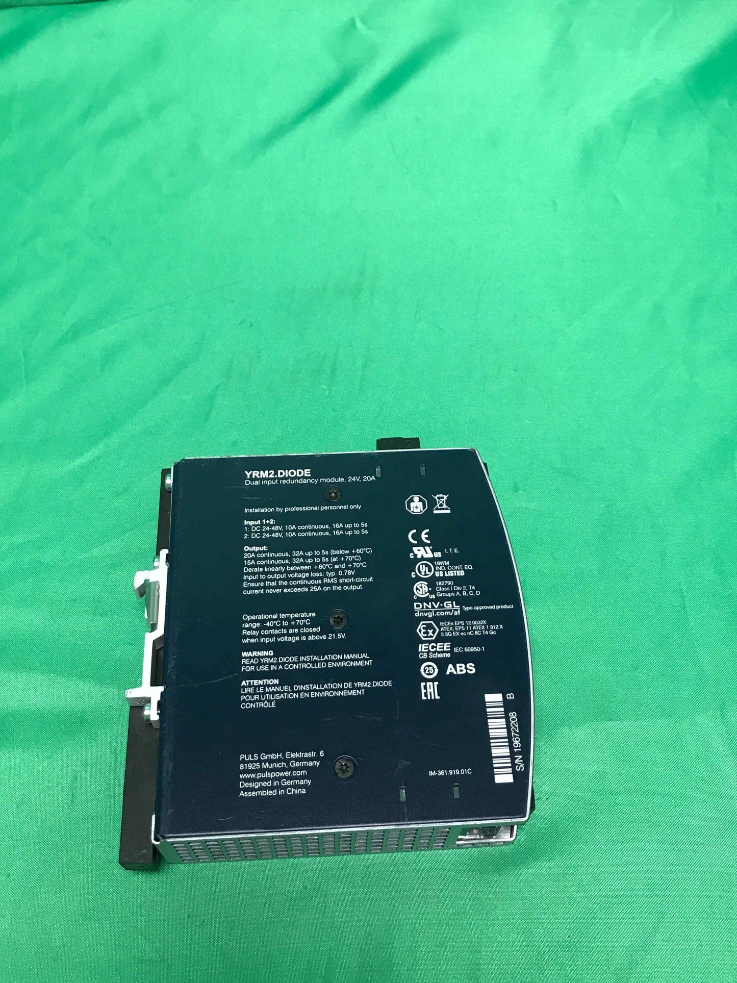 PULS DIMENSION-YRM2 DIODE/YRM2DIODE