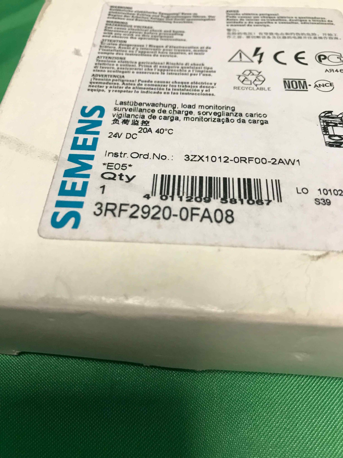 Siemens-3RF2920-0FA08/3RF29200FA08