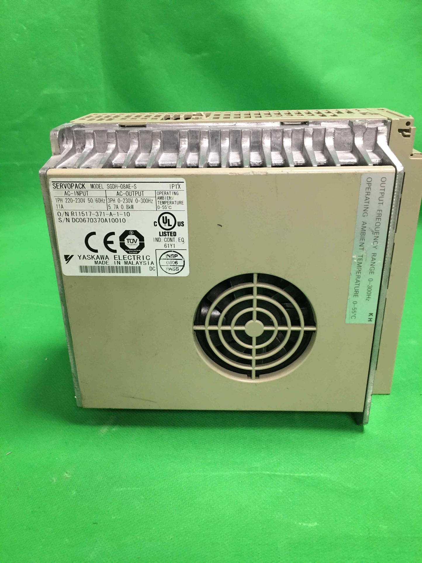 YASKAWA ELECTRIC-SGDH-08AE-S/SGDH08A