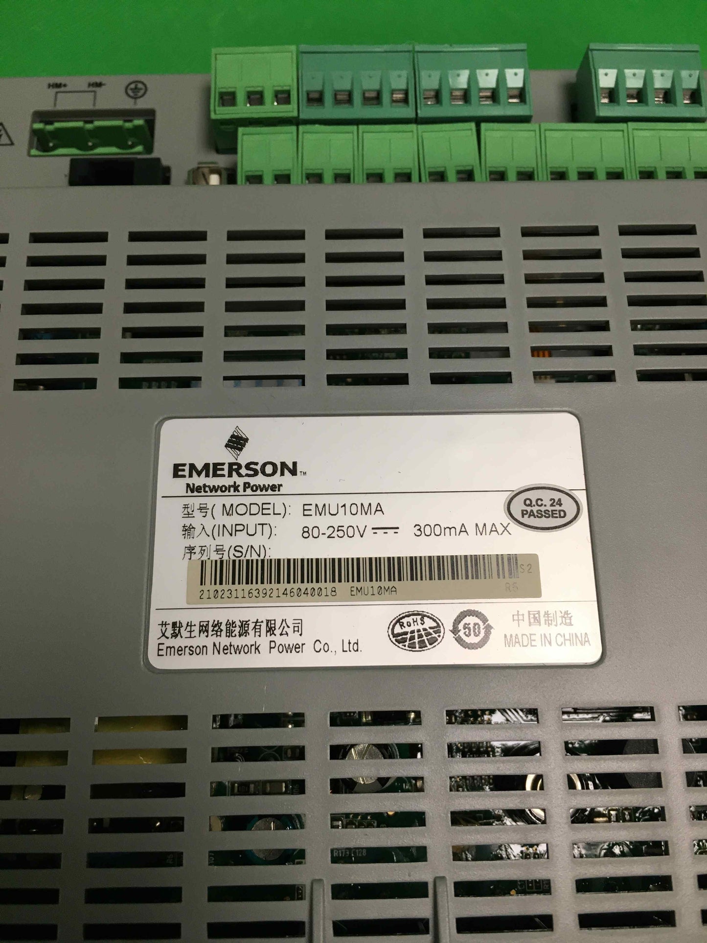 EMERSON-EMU10MA/EMU10MA