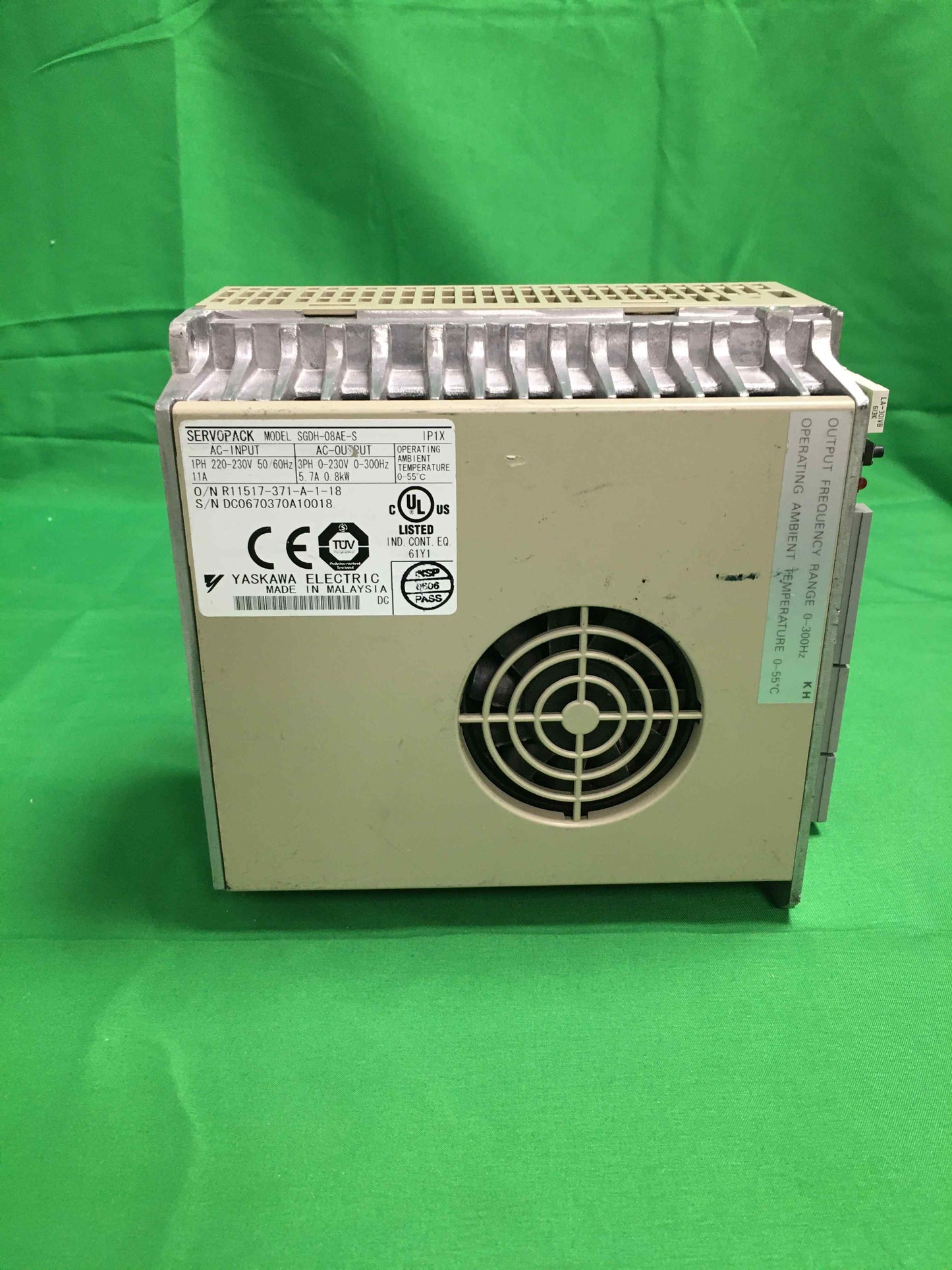 YASKAWA ELECTRIC -SGDH-08AE-S/SGDH08A